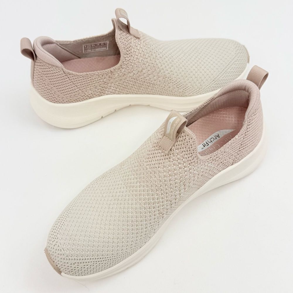 Skechers ArchFit 2.0 Air Cooled Breathable Knit Mesh Slip On Activewear Sneakers - Picture 7 of 16